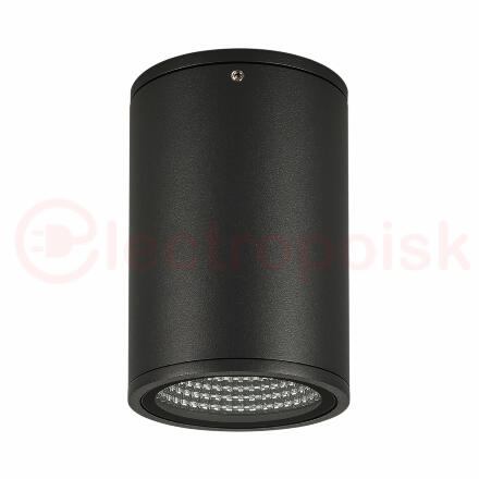 Светильник LGD-FORMA-SURFACE-R90-12W Day4000 (BK, 44 deg, 230V) (, IP54 Металл, 3 года)