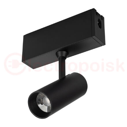 Светильник CLIP-38-SPOT-R146-6W Day4000 (BK, 24 deg, 24V) (, IP40 Металл, 3 года)