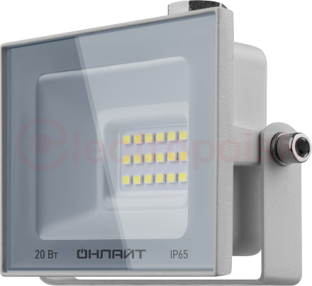 Прожектор светодиодный ДО-20w OFL-20-6K-WH-IP65-LED